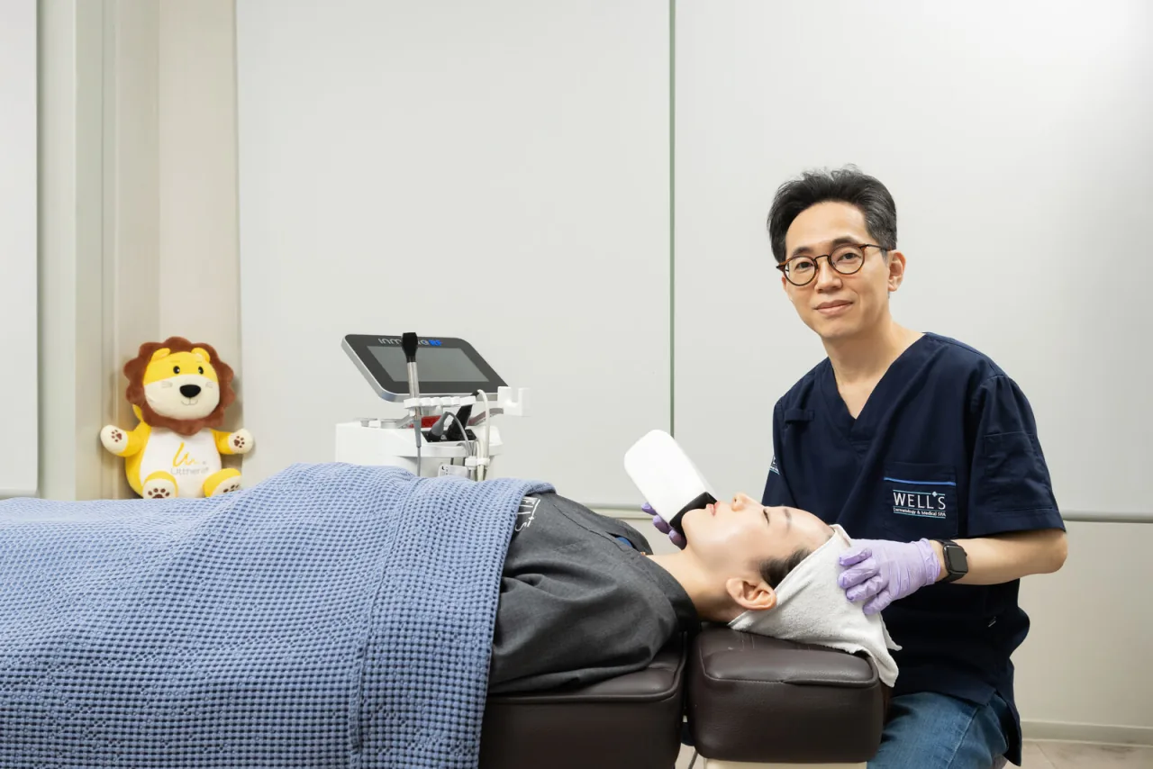 WELLS Clinic in Apgujeong, Seoul, a dermatology clinic for Korean wrinkle treatment