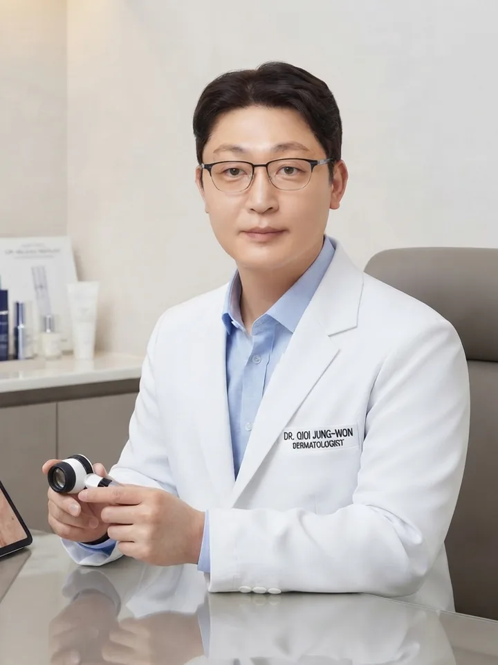 Dr. Jung Won Choi, board-certified dermatologist (M.D., Seoul National University) at Wells Clinic