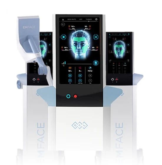 EMFACE system for upper-face lifting